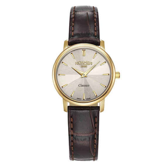 Dámské hodinky Roamer Classico Ladies 971857 48 55 05, Verze: žluté zlato2 
