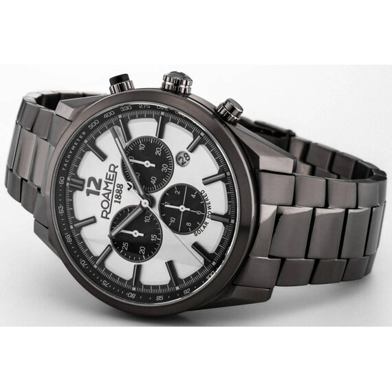 Pánské hodinky Roamer Helios Power 973981 44 15 20, Verze: stříbrná , 4 image