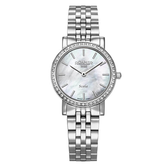 Dámské hodinky Roamer Scala 976830 41 20 50, Verze: bílá 