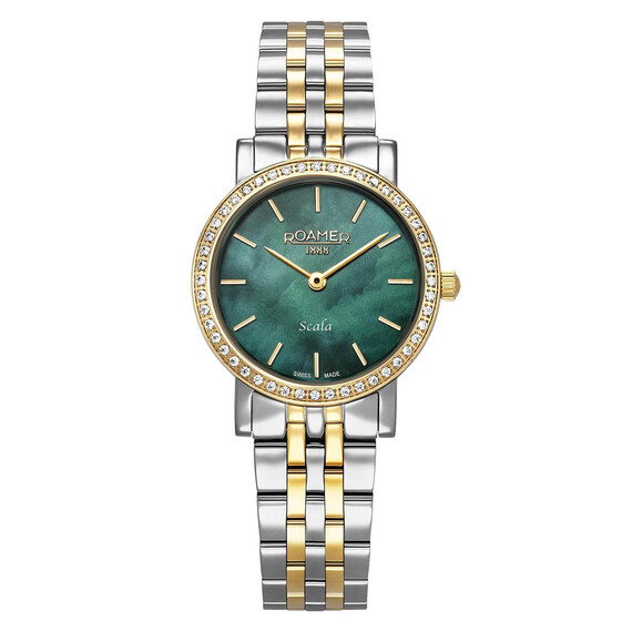Dámské hodinky Roamer Scala 976830 47 70 50, Verze: žluté zlato2 