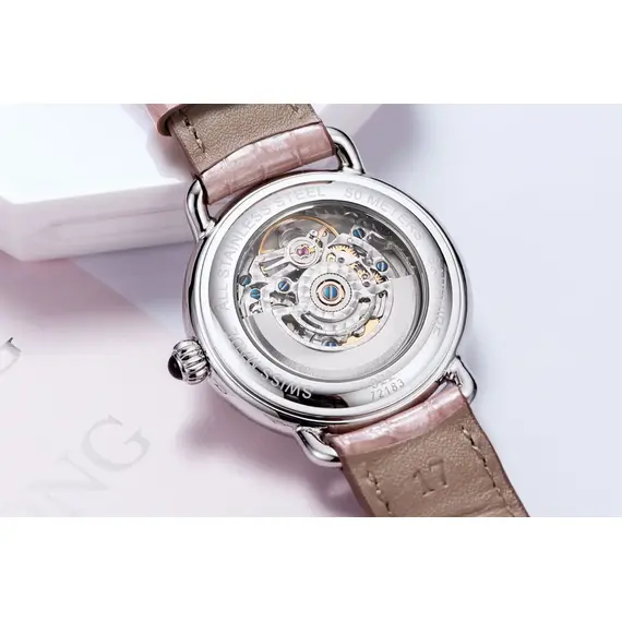 Dámské hodinky Aerowatch 1942 Lady Automatic Skeleton A 60960 AA18, Verze: růžová , 3 image