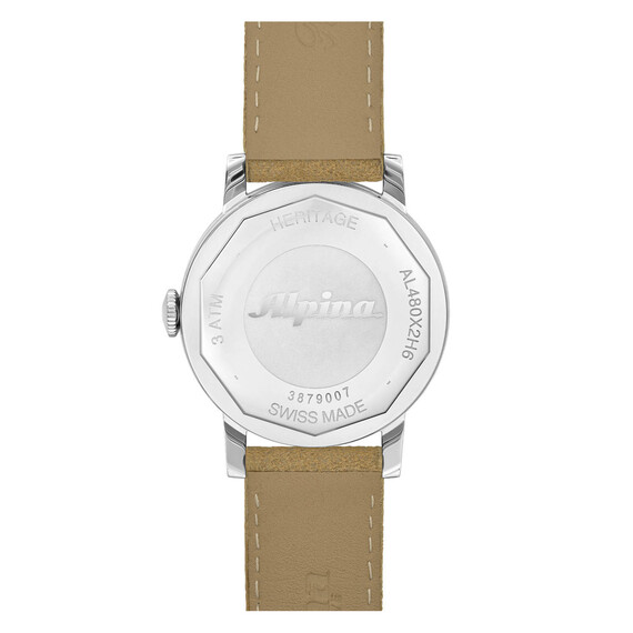 Dámské,Pánské hodinky Alpina Heritage Tropic-Proof Handwinding AL-480S2H6, Verze: bílá , 2 image