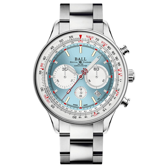 Pánské hodinky Ball Engineer Master II Normandy Limited Edition CM3188D-S1CJ-IBE, Verze: modrá 