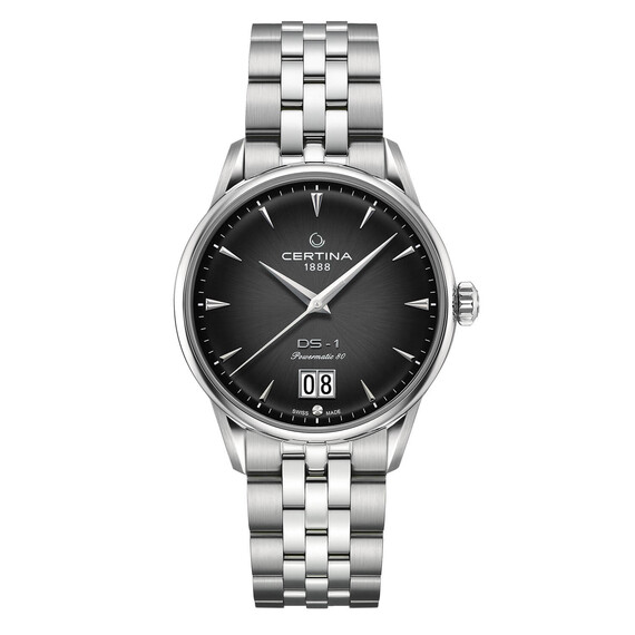 Pánské hodinky Certina DS 1 Big Date Powermatic 80 C029.426.11.051.00, Verze: černá2 
