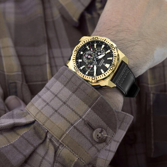 Pánské hodinky Festina Chrono Bike F20728/3, Verze: žluté zlato3 , 4 image