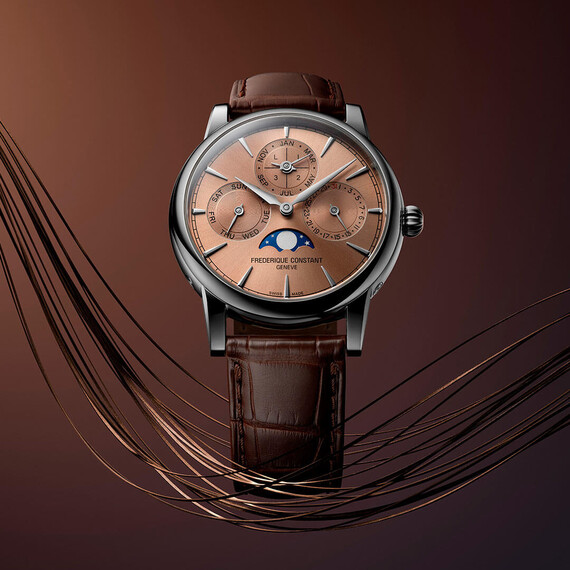 Pánské hodinky Frederique Constant Classic Perpetual Calendar FC-776SAL3H6, Verze: béžová, krémová , 6 image