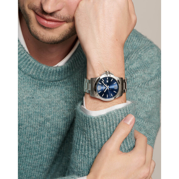 Pánské hodinky Longines Conquest L3.760.4.96.6, Verze: modrá , 4 image