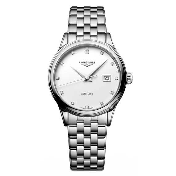 Dámské hodinky Longines Flagship L4.374.4.17.6, Verze: bílá2 