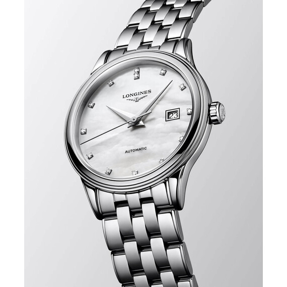 Dámské hodinky Longines Flagship L4.374.4.88.6, Verze: bílá , 4 image