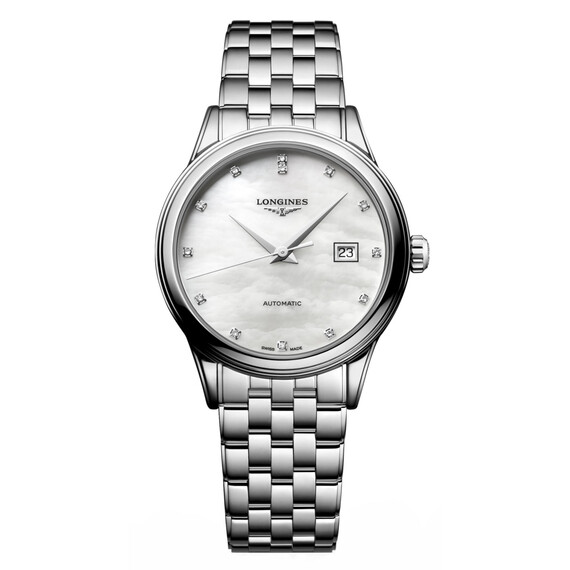 Dámské hodinky Longines Flagship L4.374.4.88.6, Verze: bílá 