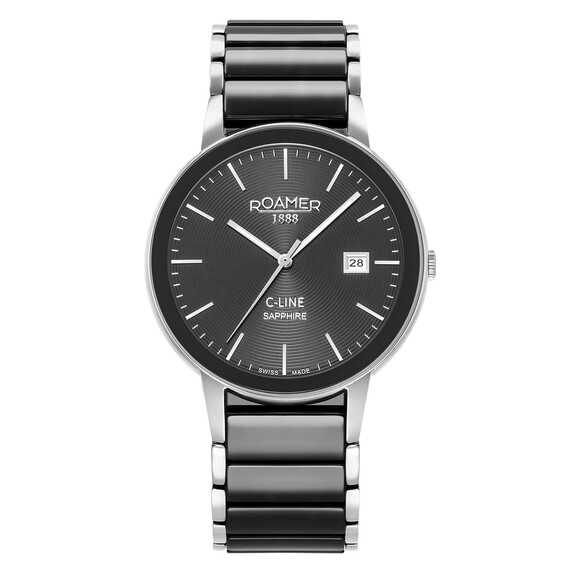 Pánské hodinky Roamer C-Line 997833 41 85 20, Verze: stříbrná 