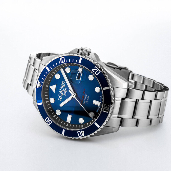 Pánské hodinky Roamer Pro Scuba 200 969845 41 45 20, Verze: modrá , 2 image