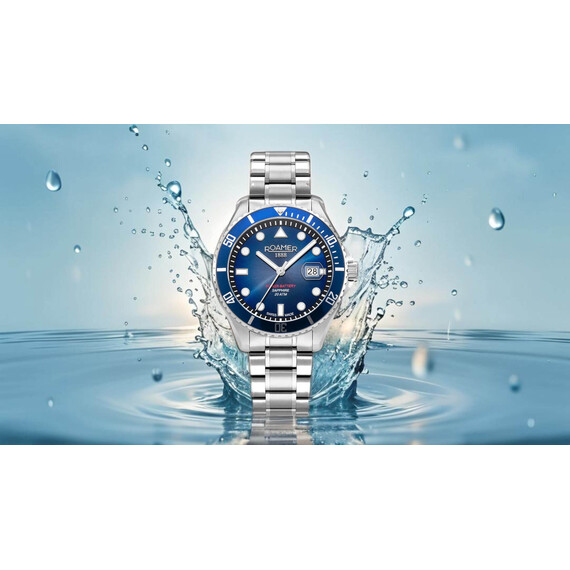 Pánské hodinky Roamer Pro Scuba 200 969845 41 45 20, Verze: modrá , 5 image