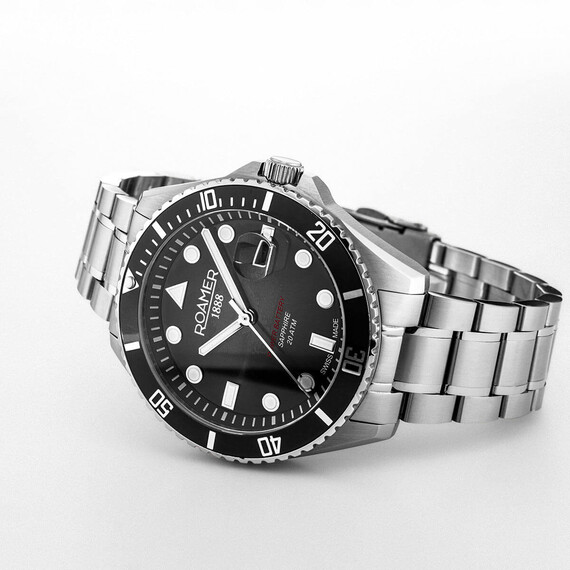 Pánské hodinky Roamer Pro Scuba 200 969845 41 85 20, Verze: šedá , 2 image