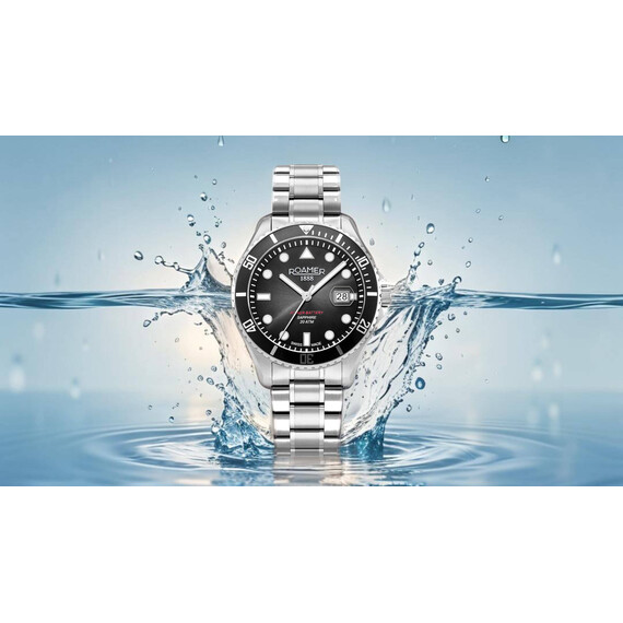 Pánské hodinky Roamer Pro Scuba 200 969845 41 85 20, Verze: šedá , 5 image