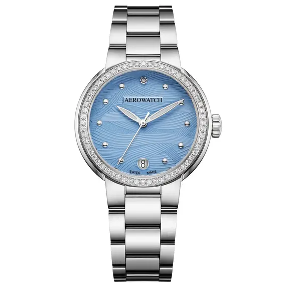 Dámské hodinky Aerowatch Harmonie A 42107 AA01 DIA M, Verze: modrá2 