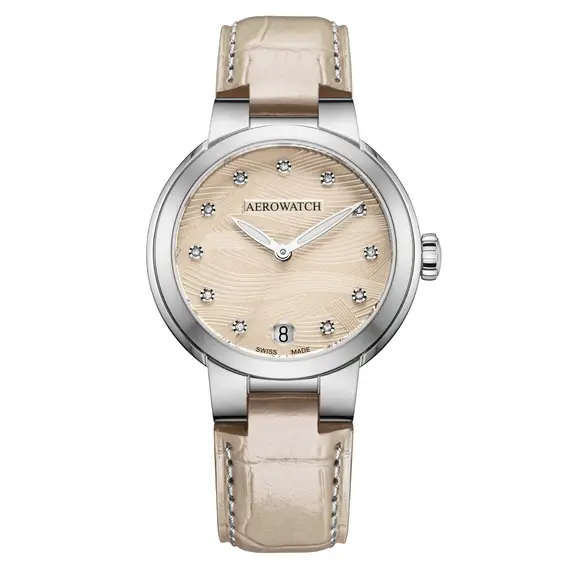 Dámské hodinky Aerowatch Harmonie A 42107 AA02, Verze: béžová, krémová 