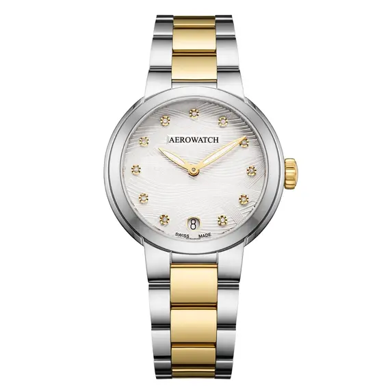 Dámské hodinky Aerowatch Harmonie A 42107 BI03 M, Verze: žluté zlato2 