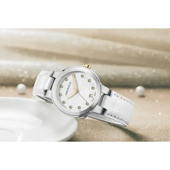 Dámské hodinky Aerowatch Harmonie Automatic A 60106 BI03, Verze: bílá , 2 image