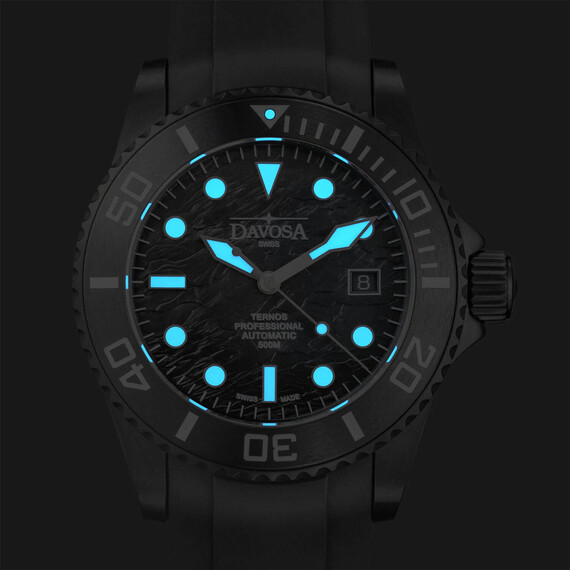 Pánské hodinky Davosa Ternos Professional Black Rock Automatic Limited Edition 161.583.02, Verze: černá2 , 8 image