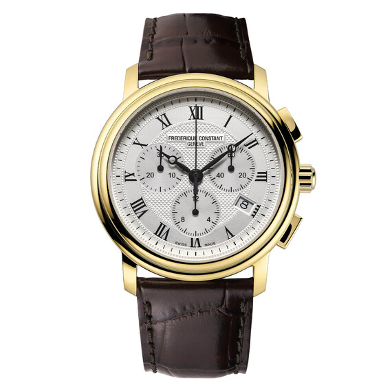Pánské hodinky Frederique Constant Gents Chronograph FC-292MC4P5, Verze: žluté zlato 