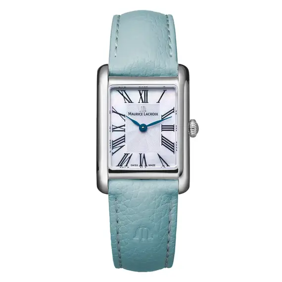 Dámské hodinky Maurice Lacroix Fiaba Square FA1205-SS001-160-4, Verze: modrá 