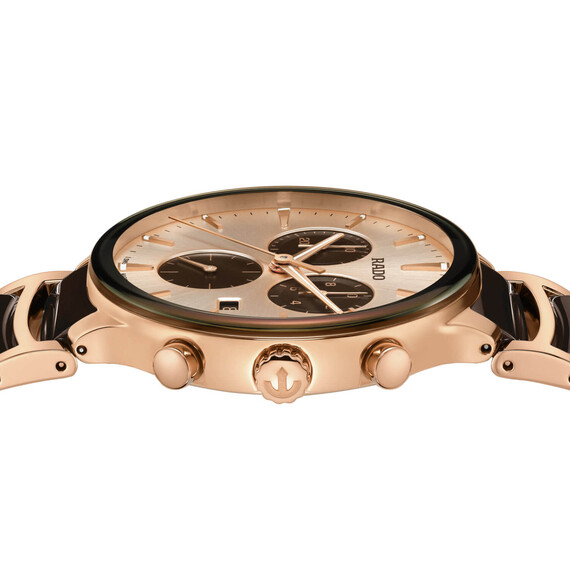 Pánské hodinky Rado Centrix Chronograph R30212402, Verze: béžová, krémová , 5 image
