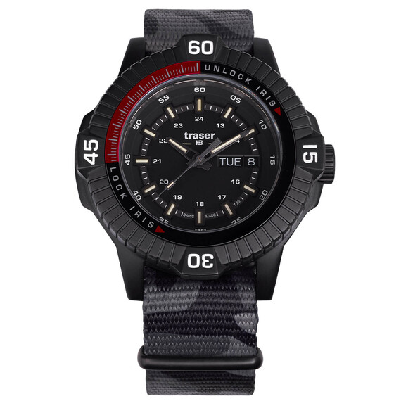 Pánské hodinky Traser P99 Iris Tactical Khaki Limited Edition 111460, Verze: šedá 