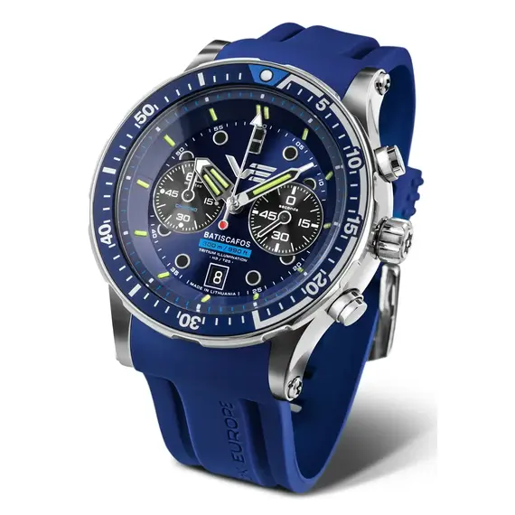 Pánské hodinky Vostok Europe Batiscafos Chrono 6S21-511A772, Verze: modrá , 2 image