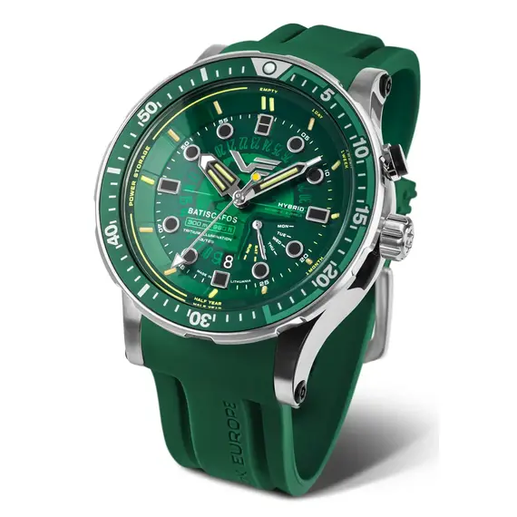 Pánské hodinky Vostok Europe Batiscafos Hybrid PX84-511A770, Verze: zelená , 2 image