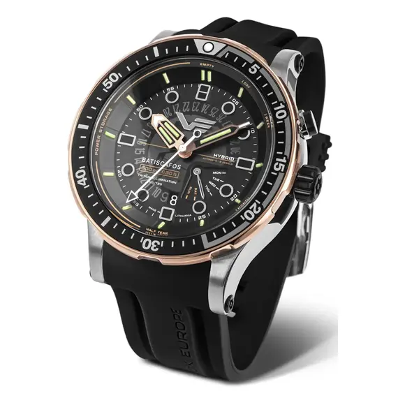 Pánské hodinky Vostok Europe Batiscafos Hybrid PX84-511E769, Verze: černá , 2 image