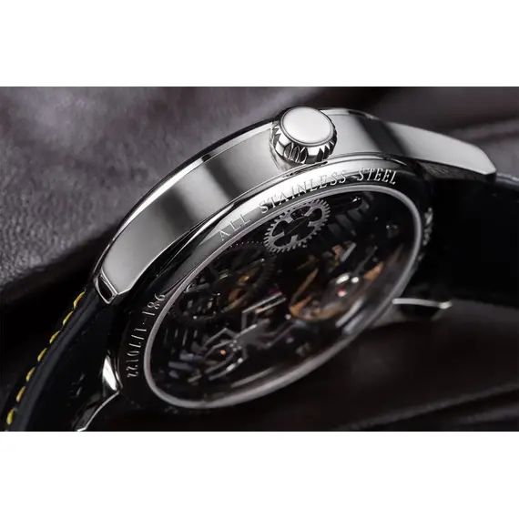 Pánské hodinky Aerowatch Renaissance Skeleton Spider A 50981 AA22, Verze: žlutá2 , 3 image