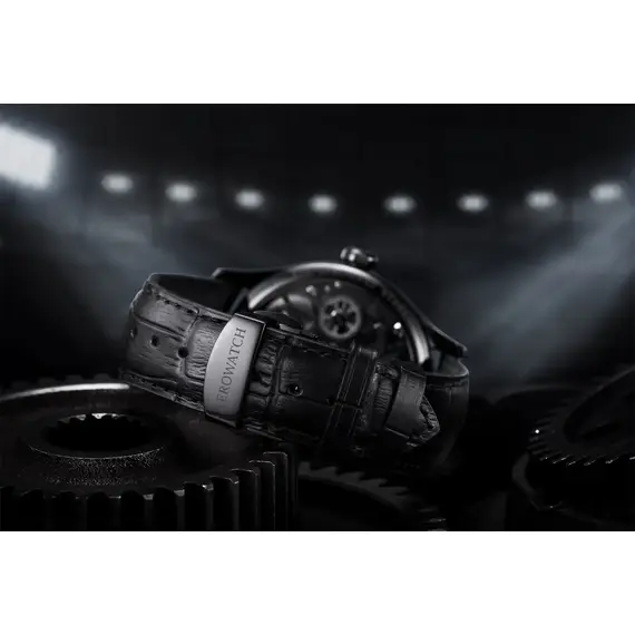 Pánské hodinky Aerowatch Renaissance Skeleton Wheel A 50981 NO25, Verze: černá , 5 image