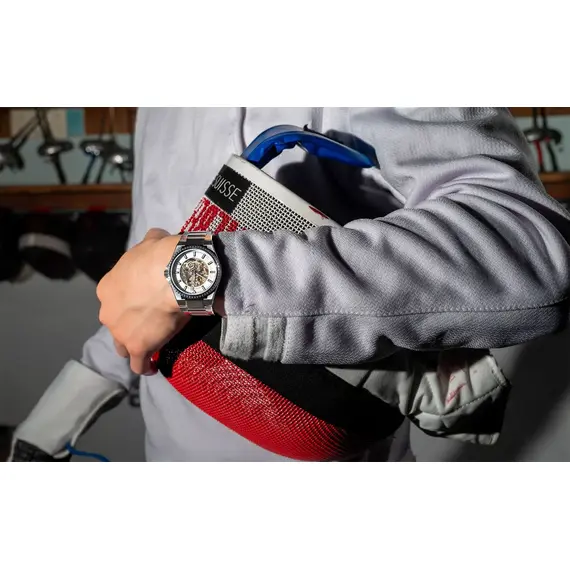 Pánské hodinky Aerowatch Milan Skeleton Automatic A 60998 AA07 M, Verze: stříbrná2 , 2 image