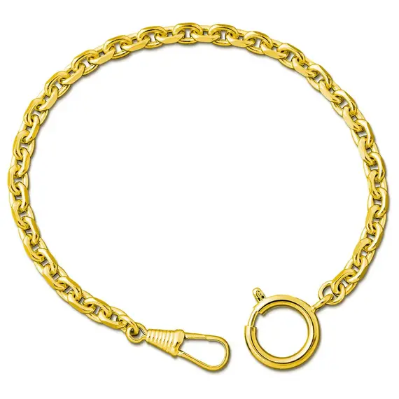 Řetízek na kapesní hodinky Beco 840628, Verze: žluté zlato 