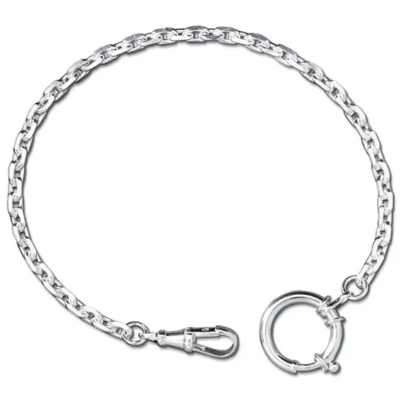 Řetízek na kapesní hodinky Beco 840629, Verze: stříbrná 