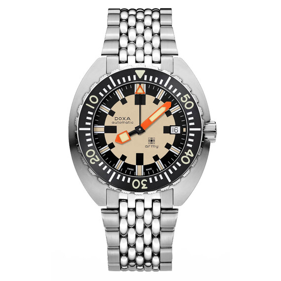 Pánské hodinky Doxa Army 785.10.031.10, Verze: stříbrná 