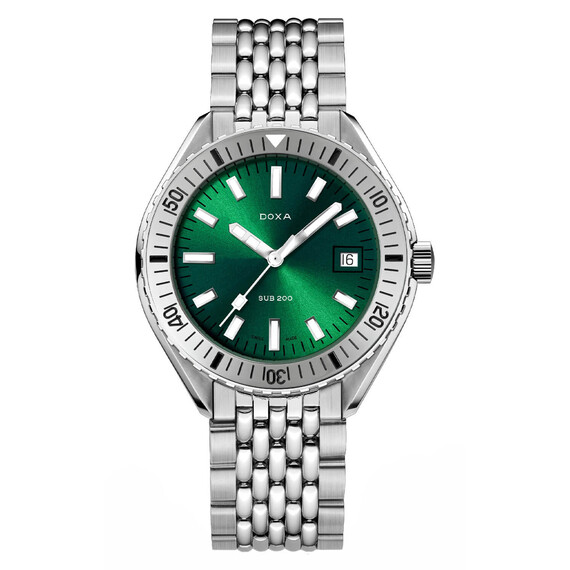 Pánské hodinky Doxa SUB 200 Sea Emerald 796.10.131.10, Verze: zelená 