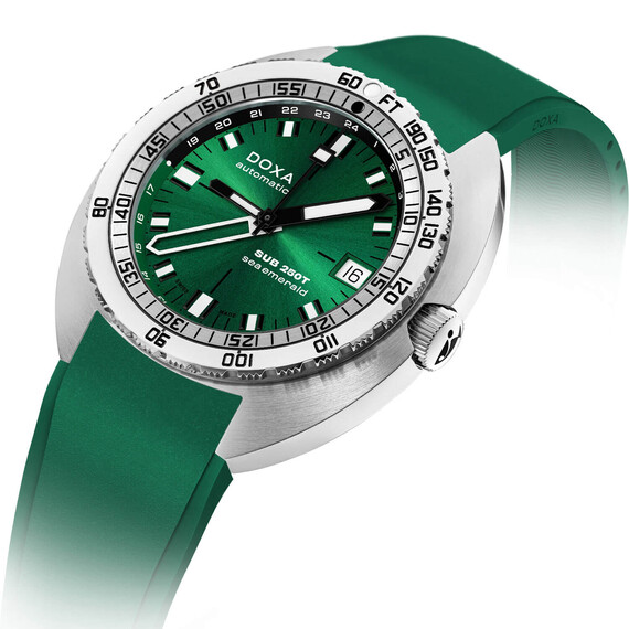 Pánské hodinky Doxa SUB 250T GMT Sea Emerald 855.10.131.26, Verze: zelená , 2 image