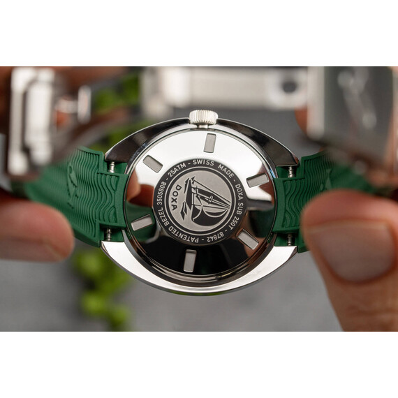 Pánské hodinky Doxa SUB 250T GMT Sea Emerald 855.10.131.26, Verze: zelená , 7 image
