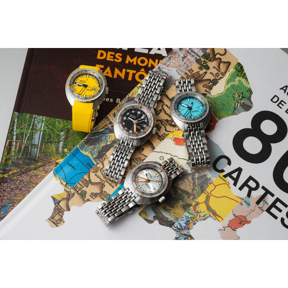 Pánské hodinky Doxa SUB 250T GMT Aquamarine 855.10.241.10, Verze: modrá2 , 6 image