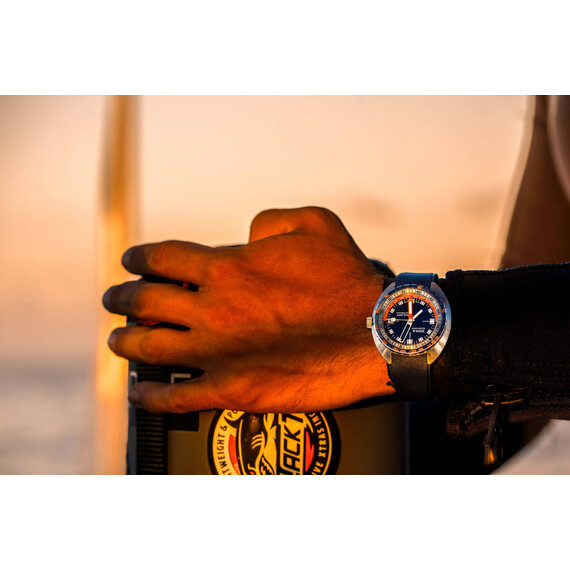 Pánské hodinky Doxa SUB 250T GMT Caribbean 855.10.201.32, Verze: modrá , 13 image