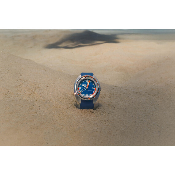 Pánské hodinky Doxa SUB 250T GMT Caribbean 855.10.201.32, Verze: modrá , 14 image