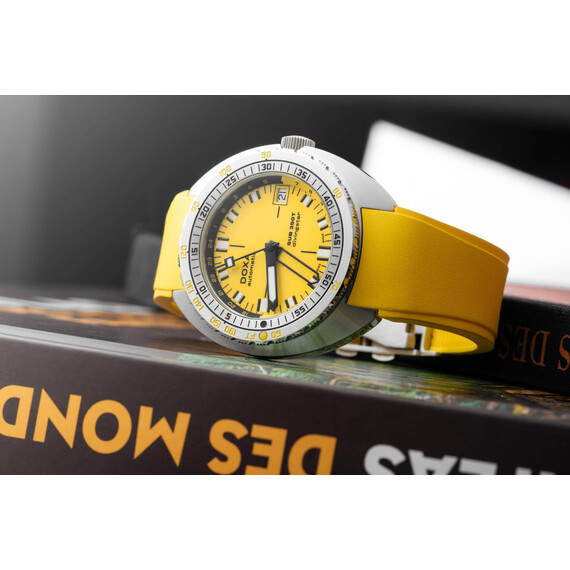 Pánské hodinky Doxa SUB 250T GMT Divingstar 855.10.361.31, Verze: žlutá , 4 image