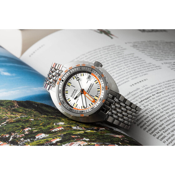 Pánské hodinky Doxa SUB 250T GMT Searambler 855.10.021.10, Verze: stříbrná , 5 image