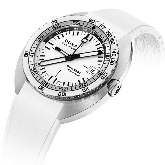 Pánské hodinky Doxa SUB 250T GMT Whitepearl 855.10.011.23, Verze: bílá , 2 image
