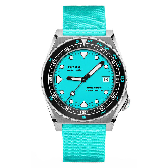Pánské hodinky Doxa SUB 600T Aquamarine 861.10.241.25-N, Verze: modrá2 