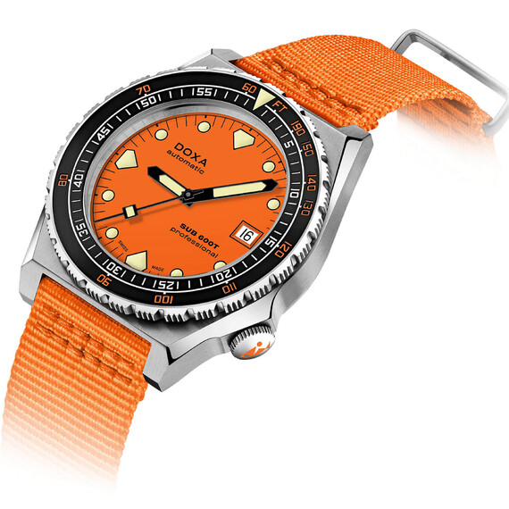 Pánské hodinky Doxa SUB 600T Professional 861.10.351.21-N, Verze: oranžová , 2 image
