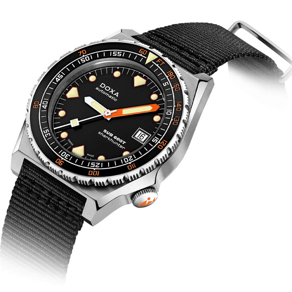 Pánské hodinky Doxa SUB 600T Sharkhunter 861.10.101.20-N, Verze: černá , 2 image
