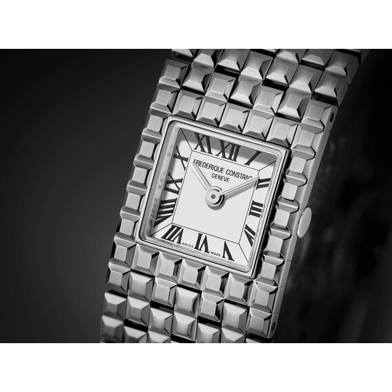 Dámské hodinky Frederique Constant Classics Manchette FC-200WR1MC6B, Verze: bílá , 5 image